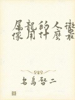 属龙的人微信头像用什么最好