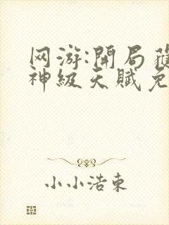 网游:开局获得神级天赋免费txt全文下载