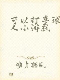 可以打台球的双人小游戏