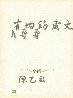 有肉的黄文小说h哥哥