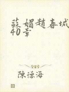 苏媚赵春城全文40章