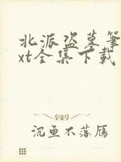 北派盗墓笔记txt全集下载