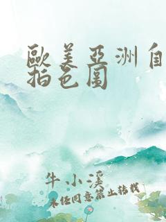 欧美亚洲自拍偷拍色图