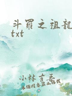 斗罗之祖龙传说txt