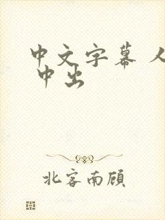 中文字幕 人妻 中出