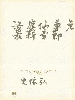 洛尘仙尊免费看最新章节