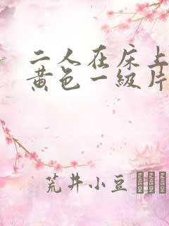 二人在床上性干黄色一级片