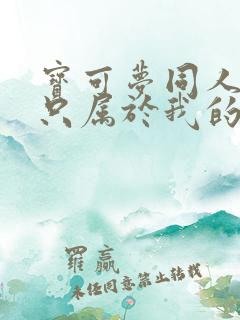 宝可梦同人游戏只属于我的规则