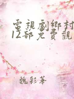 电视剧乡村爱情12部免费观看西瓜