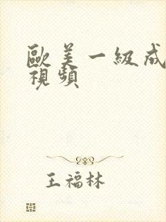 欧美一级成人小视频