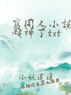 写同人小说的我超神了txt