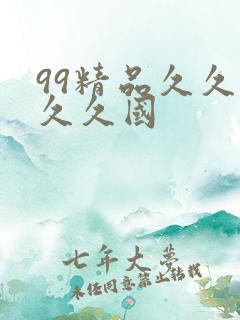 99精品久久久久久国