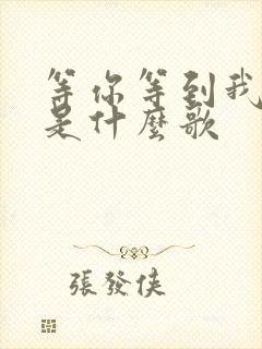 等你等到我心碎是什么歌