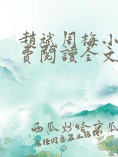 赵斌周梅小说免费阅读全文最新章节