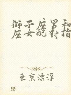 狮子座男和白羊座女配对指数