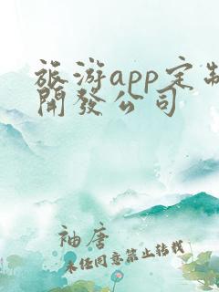 旅游app定制开发公司