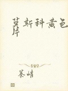 莫斯科黄色一级片