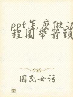 ppt怎么做流程图带箭头的