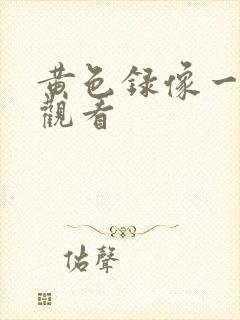 黄色录像一级片观看