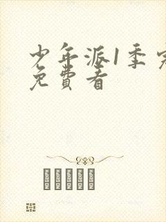 少年派1季完整免费看