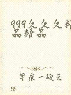 999久久久精品精品