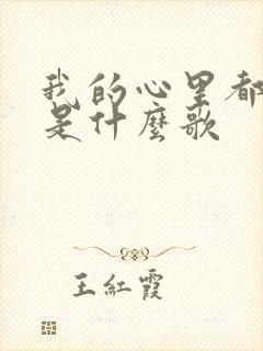 我的心里都是你是什么歌