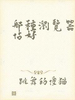 哪种浏览器看网站好