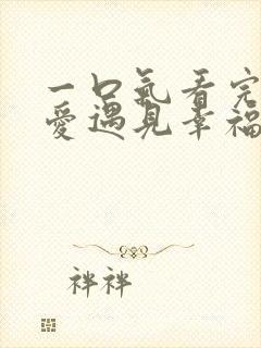 一口气看完遇见爱遇见幸福