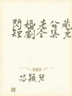 闪婚老公藏不住短剧全集免费观看