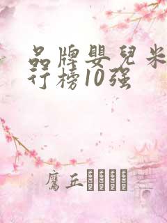 品牌婴儿米粉排行榜10强