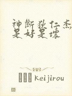 神断狄仁杰忠节是好是坏