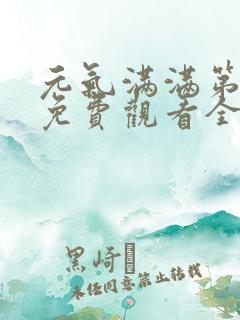 元气满满第二季免费观看全集西瓜