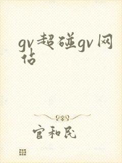 gv超碰gv网站