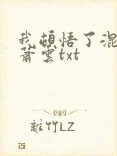 我顿悟了混沌体萧云txt