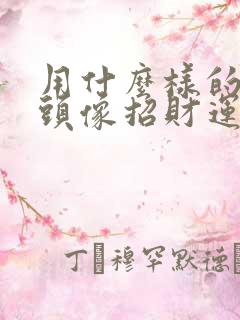 用什么样的微信头像招财运气好