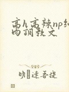 高h高辣np纯肉调教文