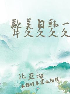 欧美日韩一级大片久久久久久