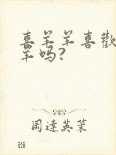 喜羊羊喜欢美羊羊吗?