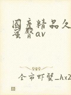 国产精品久久久蜜臀av