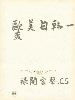 欧美日韩一区 爽