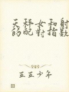 天秤女和射手男的配对指数