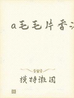 a毛毛片香港