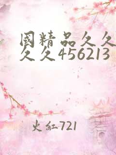 国精品久久久久久久456213