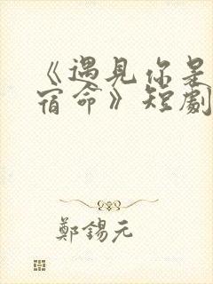 《遇见你是我的宿命》短剧免费观看