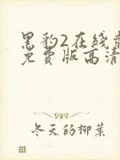 黑豹2在线观看免费版高清国语