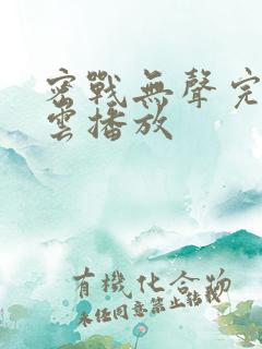 密战无声完整版云播放