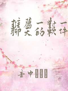 推荐一对一视频聊天的软件