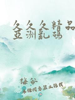 久久久精品国产亚洲乱码