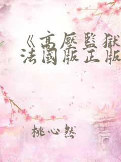 《高压监狱2》法国版正版