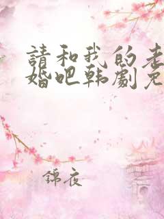 请和我的老公结婚吧韩剧免费观看